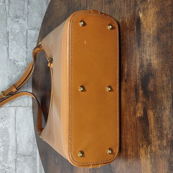 Vintage Dooney & Bourke Cabrio Perforated Leather Hobo Bag - Picture 8 of 14